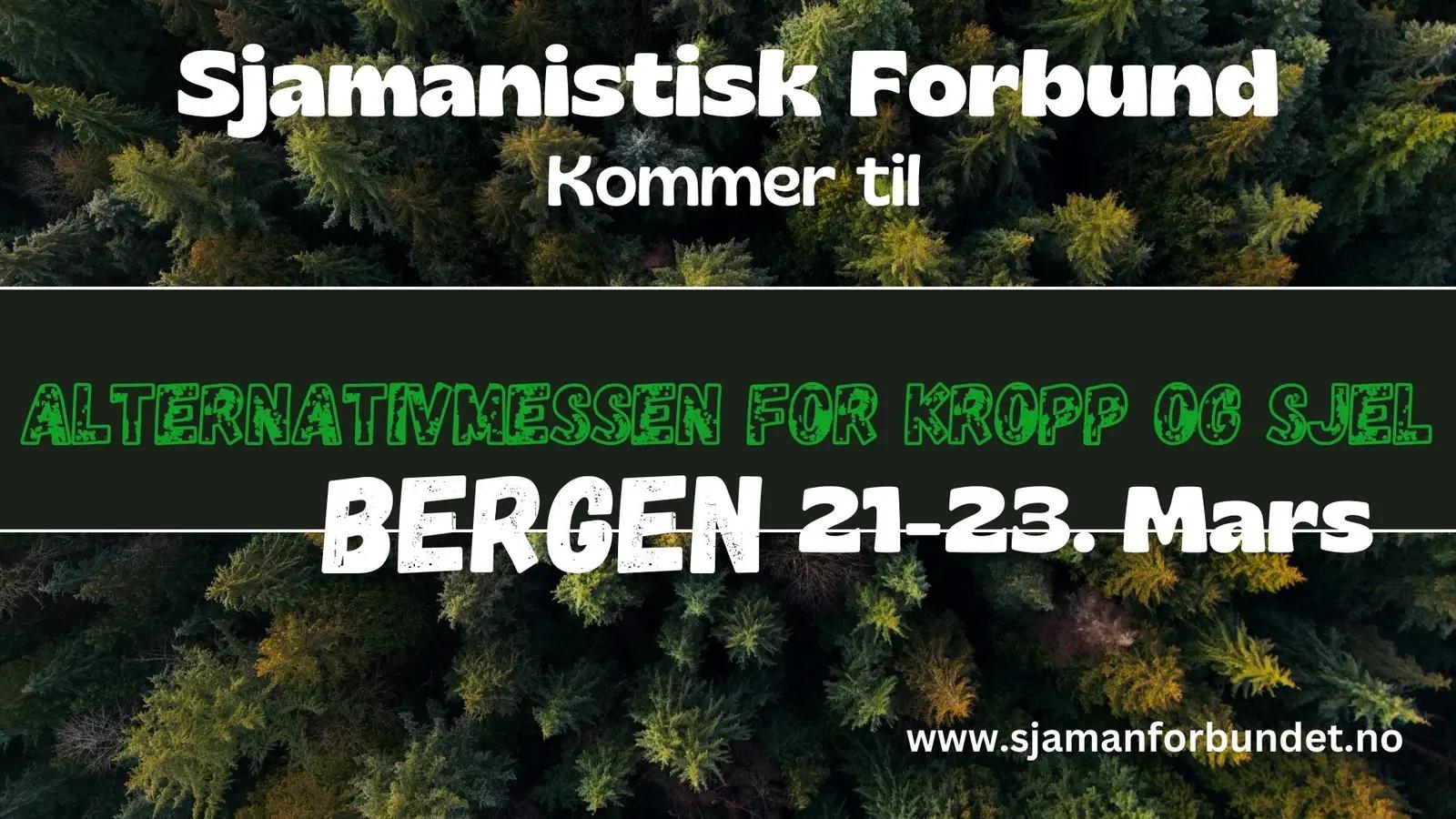 Sjamanistisk Forbund kommer til alternativmessen for Kropp og Sjel i Bergen