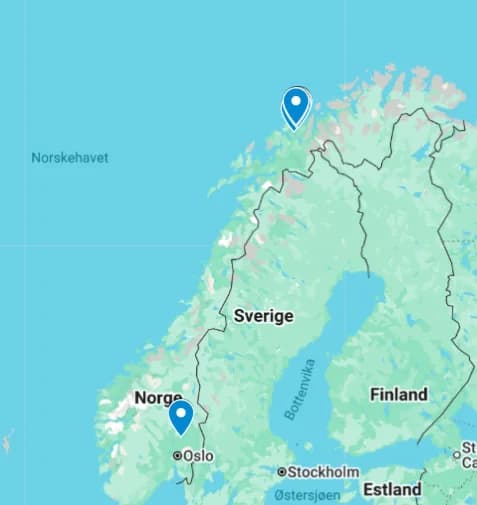 Skandinaviakart