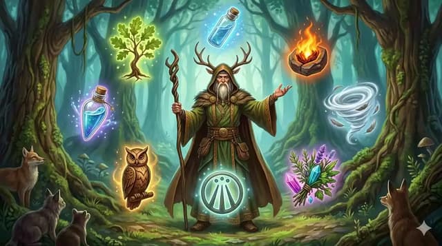 Druidenes sju gaver