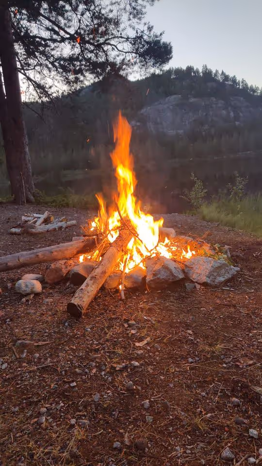 Fullmåne seremoni på Ulefoss