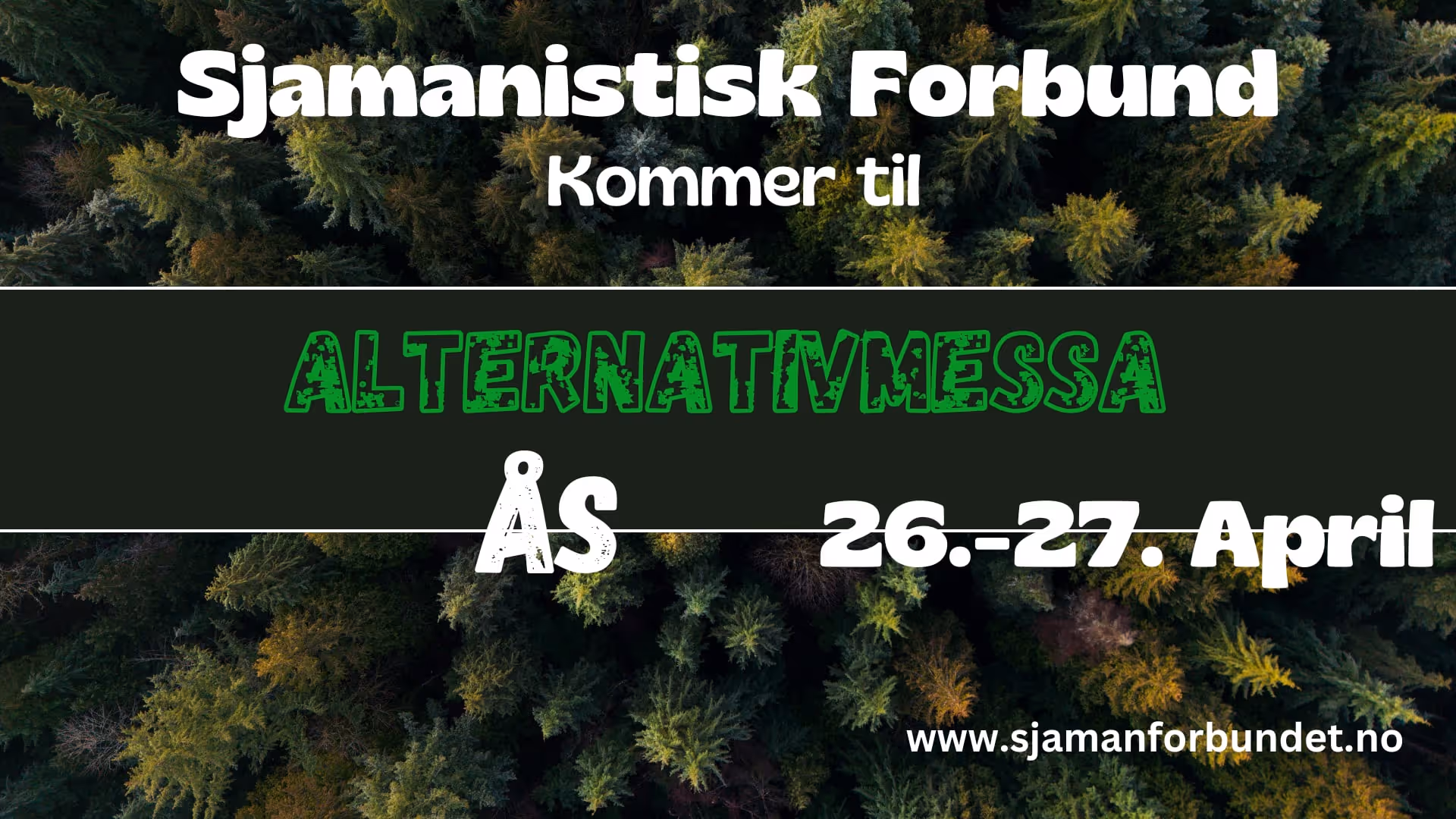 Sjamanistisk Forbund til alternativmessen på Ås
