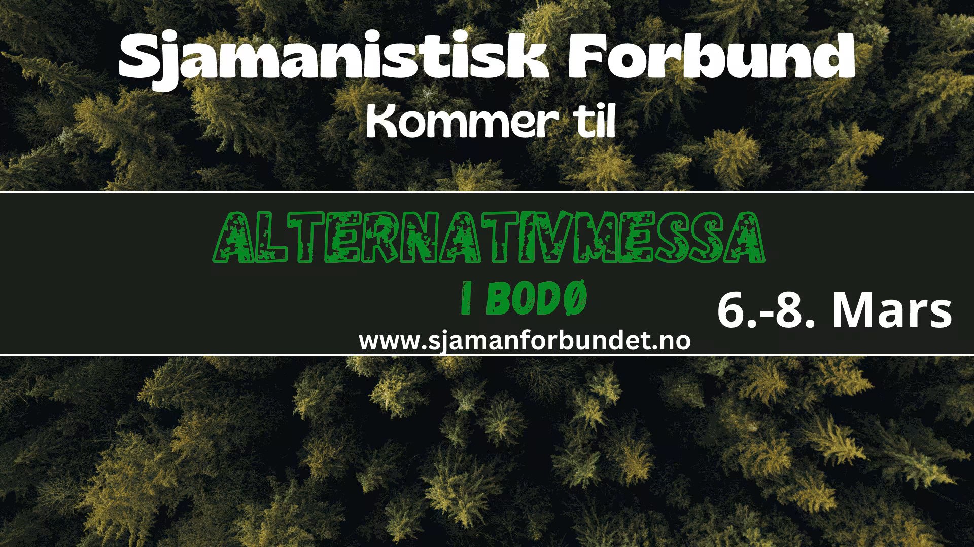 Sjamanistisk Forbund kommer til alternativmessen i Bodø