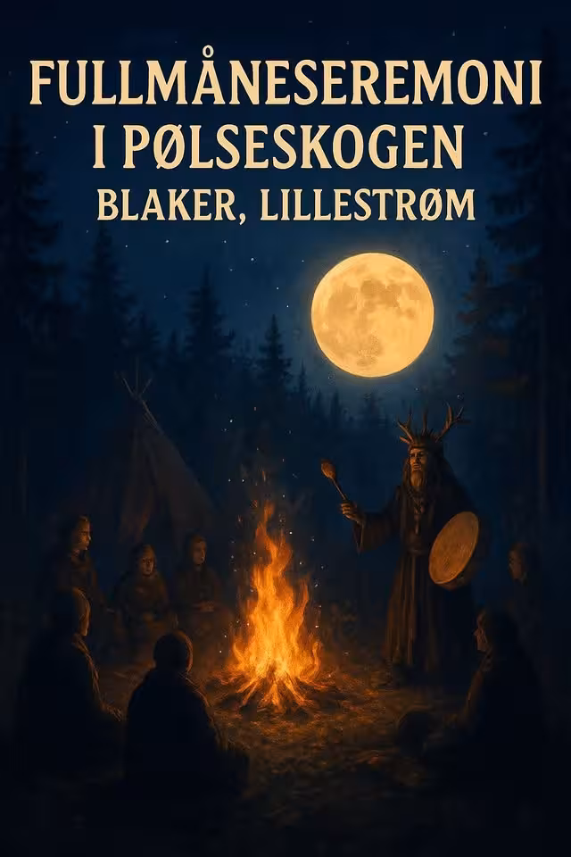 Desember bålsamling med seremoni