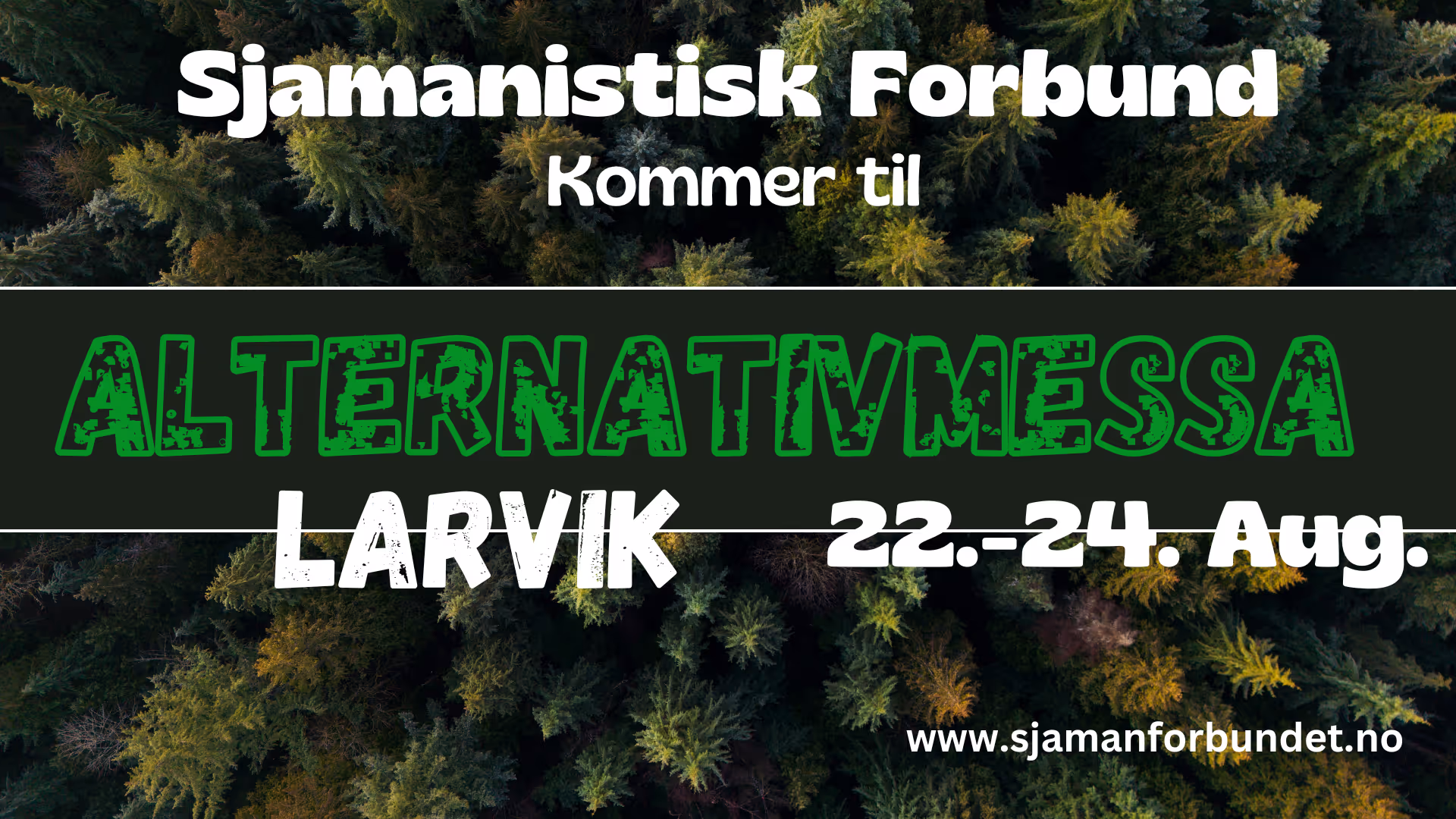 Sjamanistisk Forbund kommer til alternativmessa i Larvik