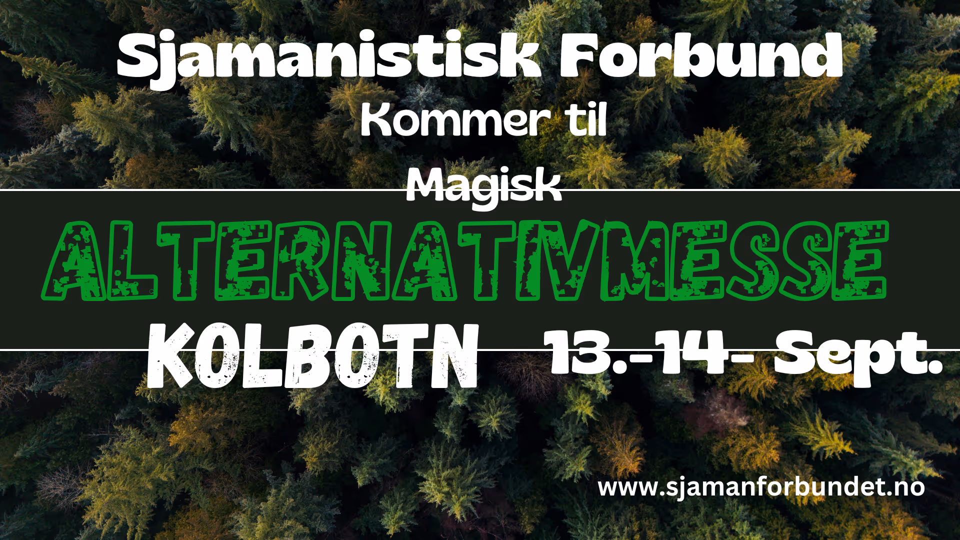 Sjamanistisk Forbund kommer til Magisk alternativmesse på Kolbotn