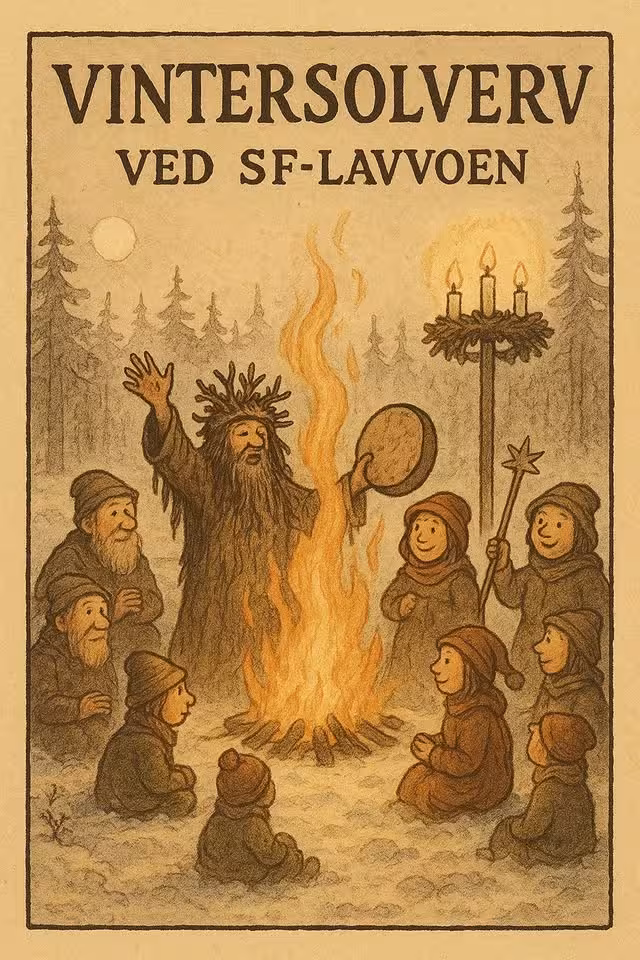 Vintersolverv i Blaker