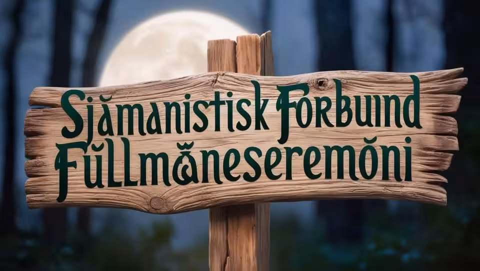 Fullmåneseremoni i Klæbu